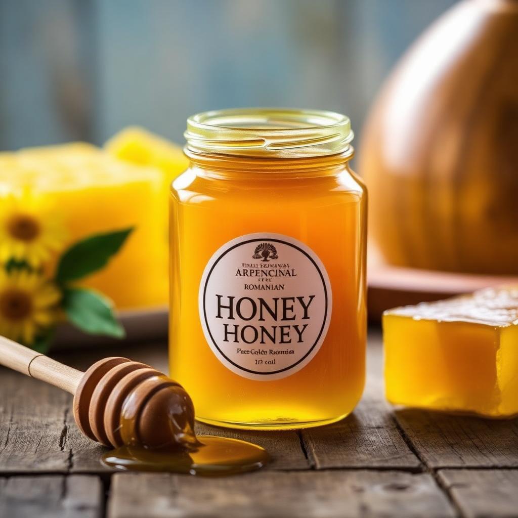 Pure Romanian Honey